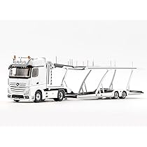 1/64　メルセデス・ベンツ アクトロス　積載車 ゲインコープ 1/64 メルセデスベンツ アクトロス ブラック 積載